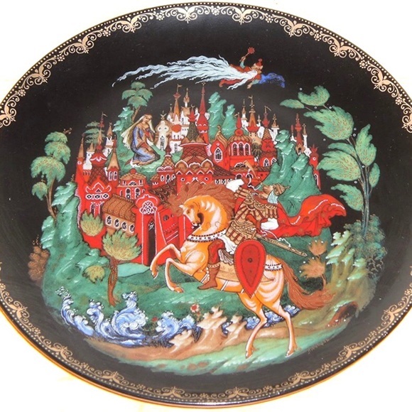 1988 Tianex Russian Legends "Ruslan and Ludmilla" by Gleb Vasilevitch Lubimov - Picture 1 of 2